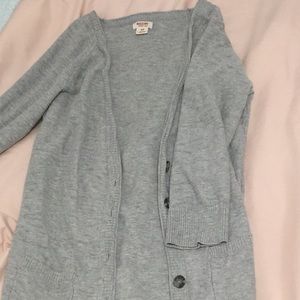 Gray Cardigan